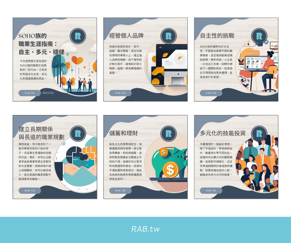 專業的社群圖文方案!有效打造品牌形象的社群圖文 | RAB瑞布科技